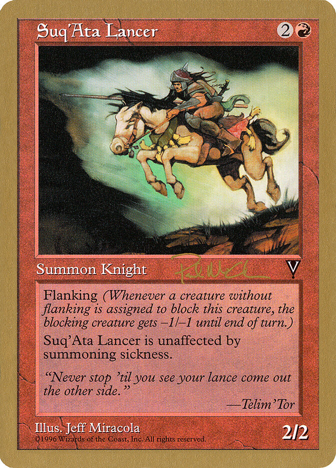 Suq'Ata Lancer — World Championship Decks 1997 pm96/131