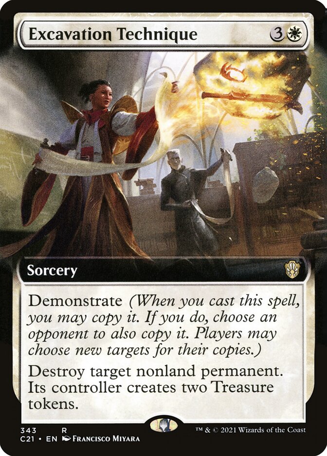 Excavation Technique — Commander 2021 343/409
