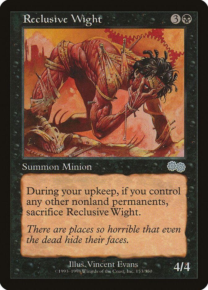 Reclusive Wight — Urza's Saga 153/357