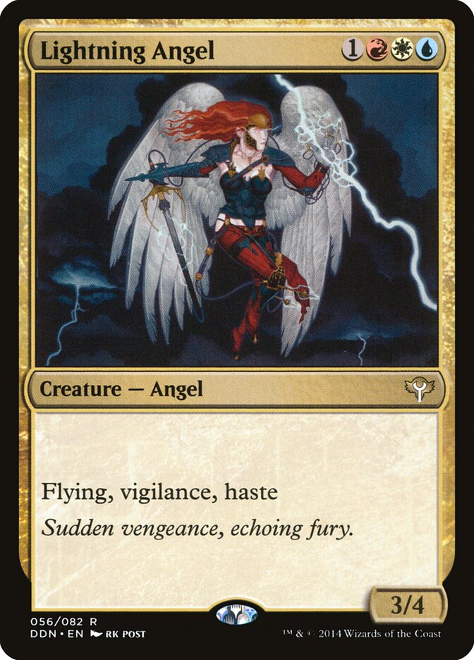 Lightning Angel — Duel Decks: Speed vs. Cunning 56/82