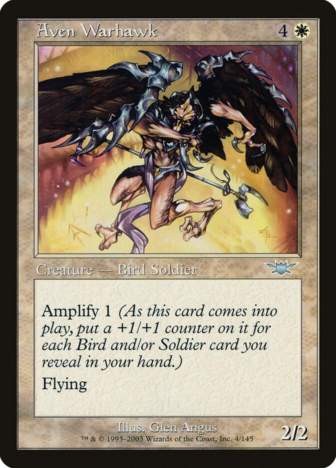 Aven Warhawk — Legions 4/145