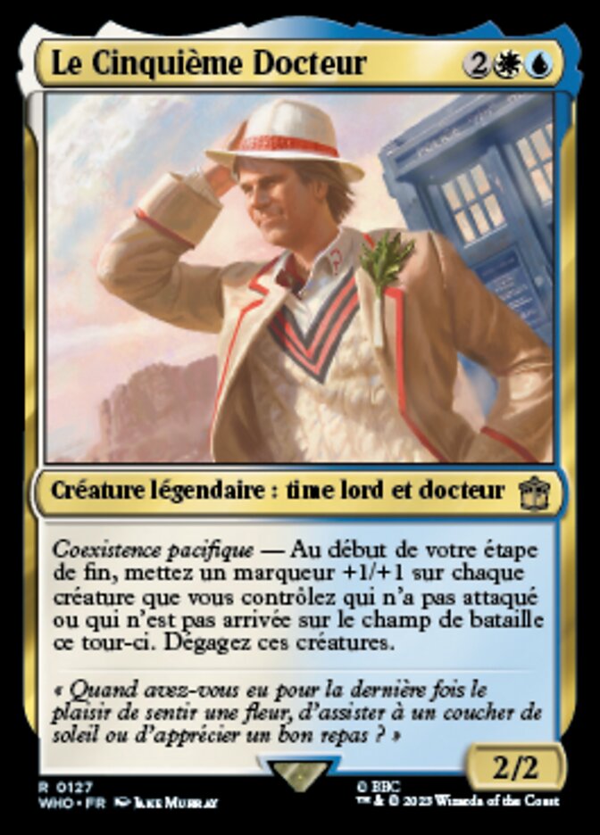 Le Cinquième Docteur — Doctor Who 127/1178