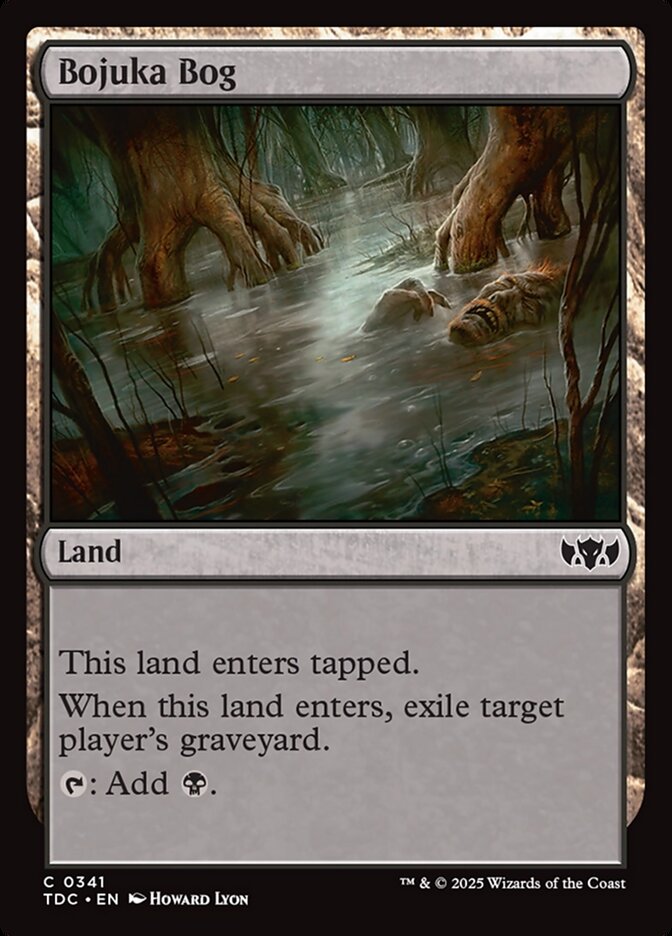 Marécage de Bojuka — Tarkir: Dragonstorm Commander 341/413
