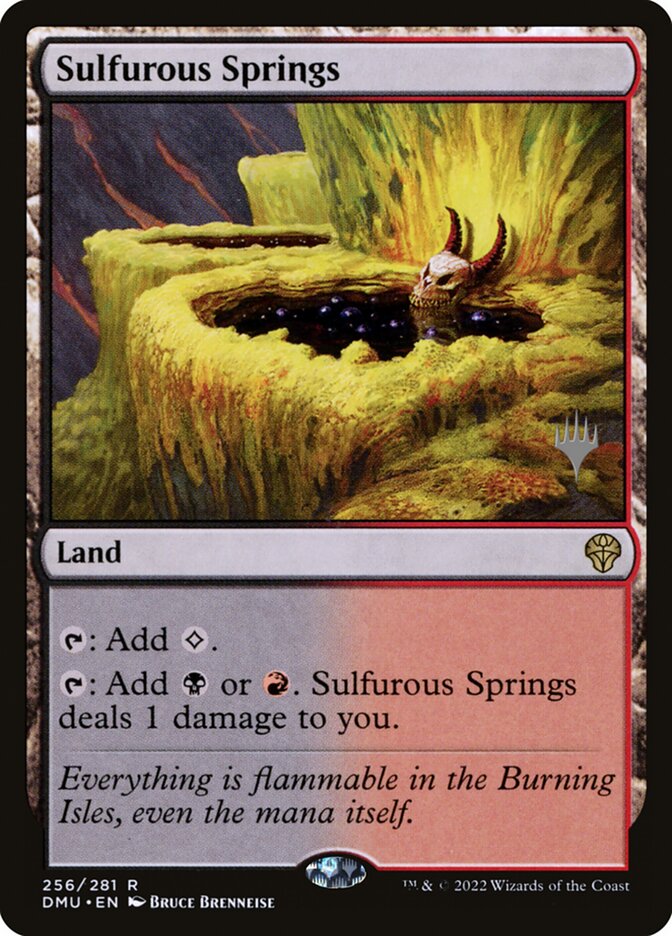 Sulfurous Springs — Dominaria United Promos 256p/161