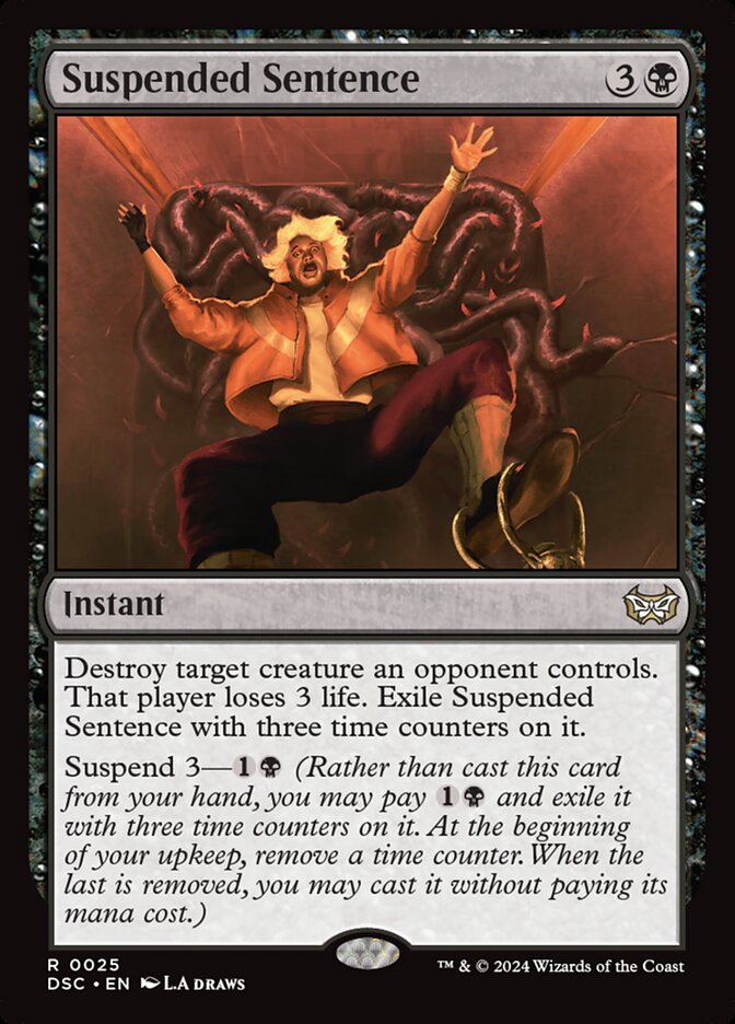 Suspended Sentence — Duskmourn: House of Horror Commander 25/373