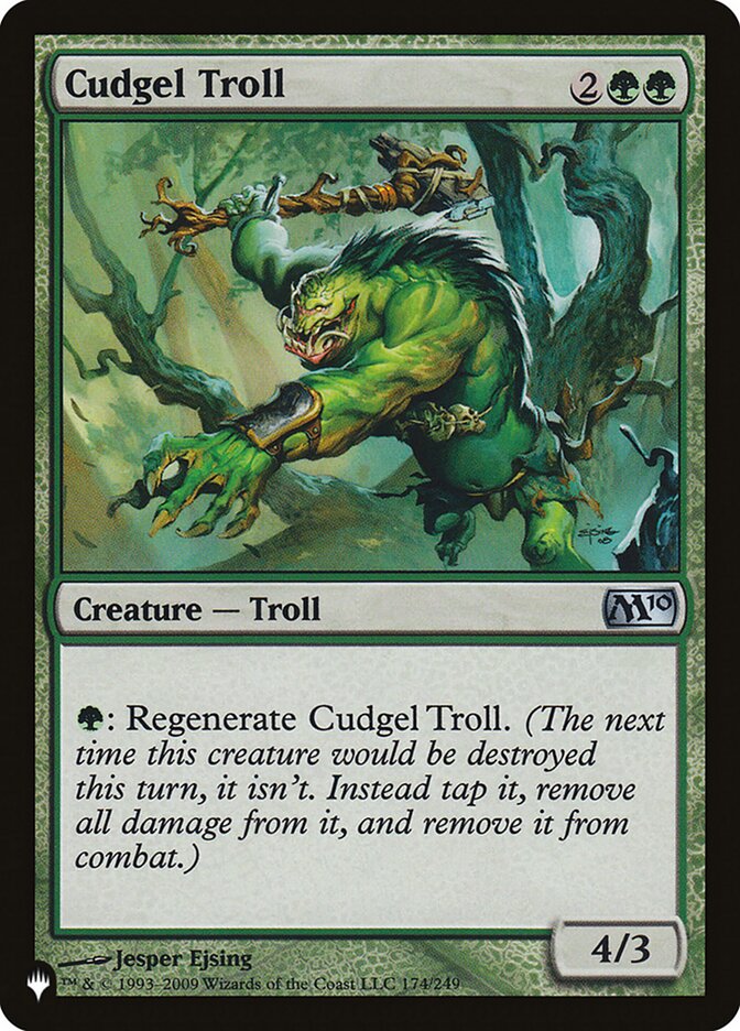 Cudgel Troll — The List M10-174/5581