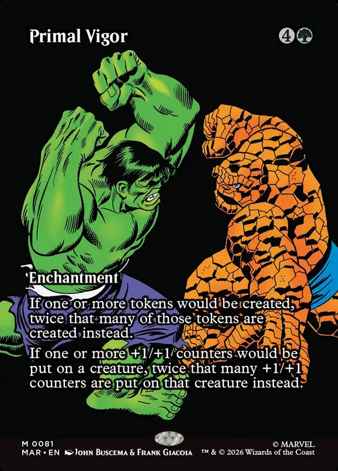 Primal Vigor — Marvel Universe 81/100