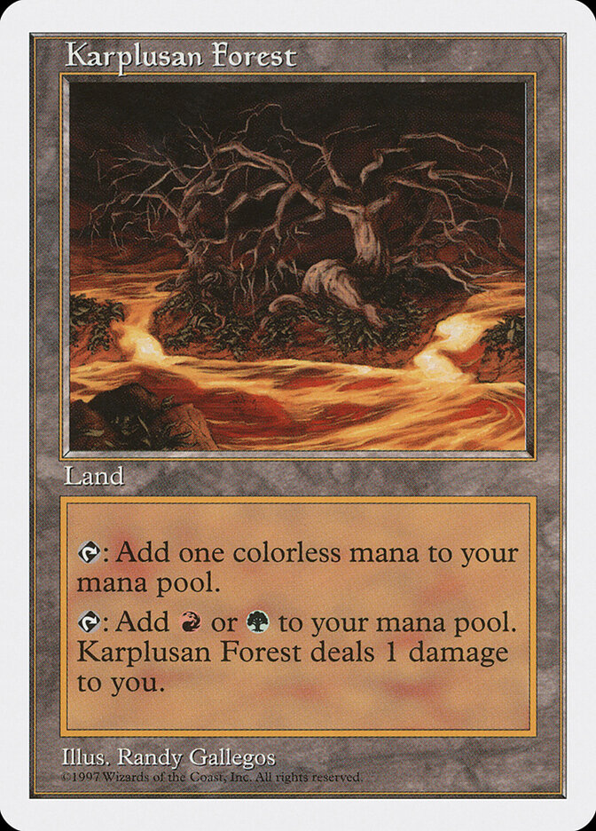 Karplusan Forest — Fifth Edition 421/455