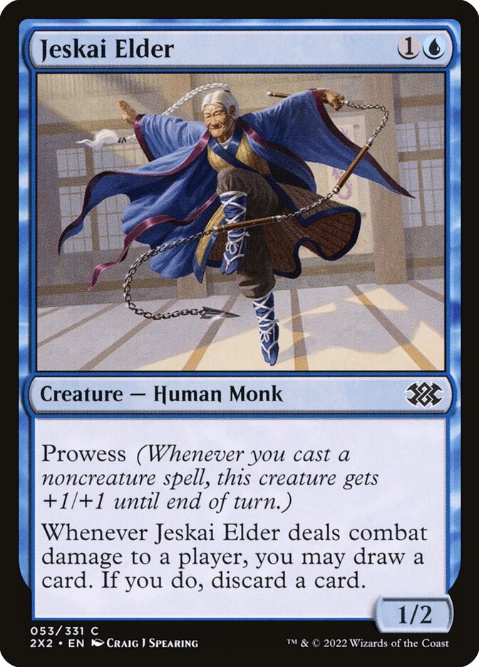 Jeskai Elder — Double Masters 2022 53/579