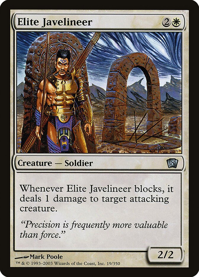 Elite Javelineer — Eighth Edition 19★/710
