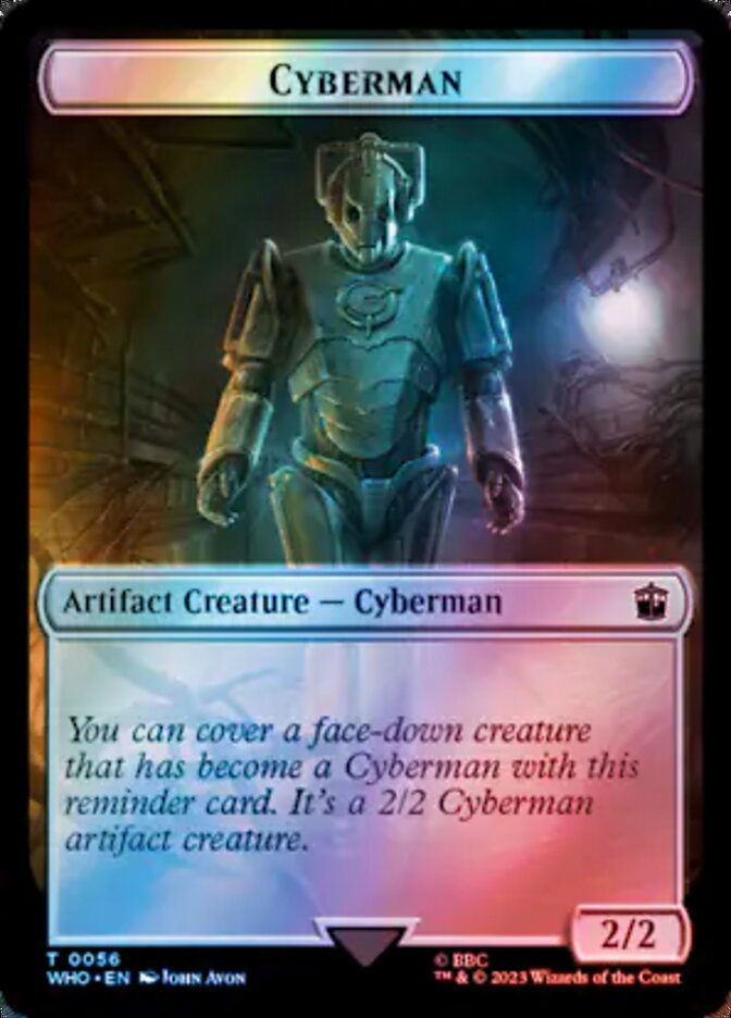 Cyberman — Doctor Who Tokens 56/64