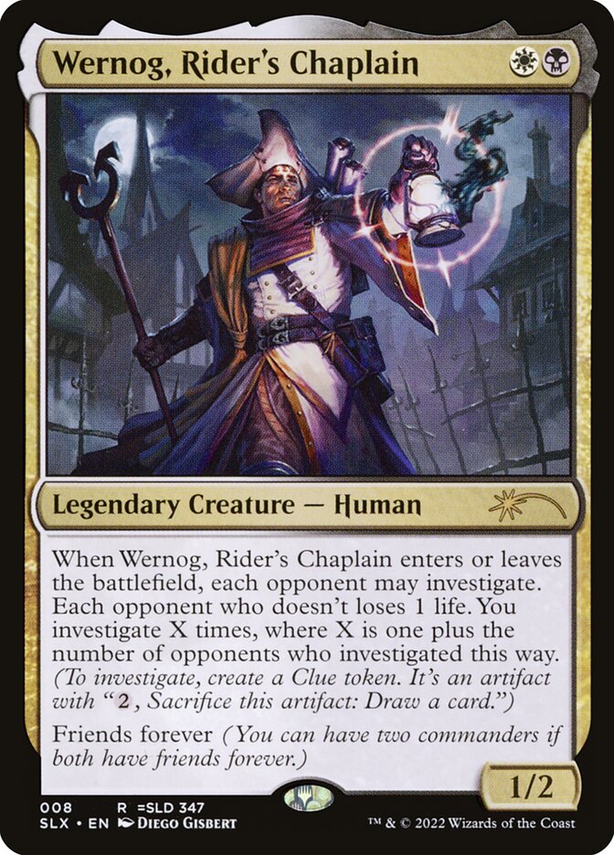 Wernog, Rider's Chaplain — Universes Within 8/30