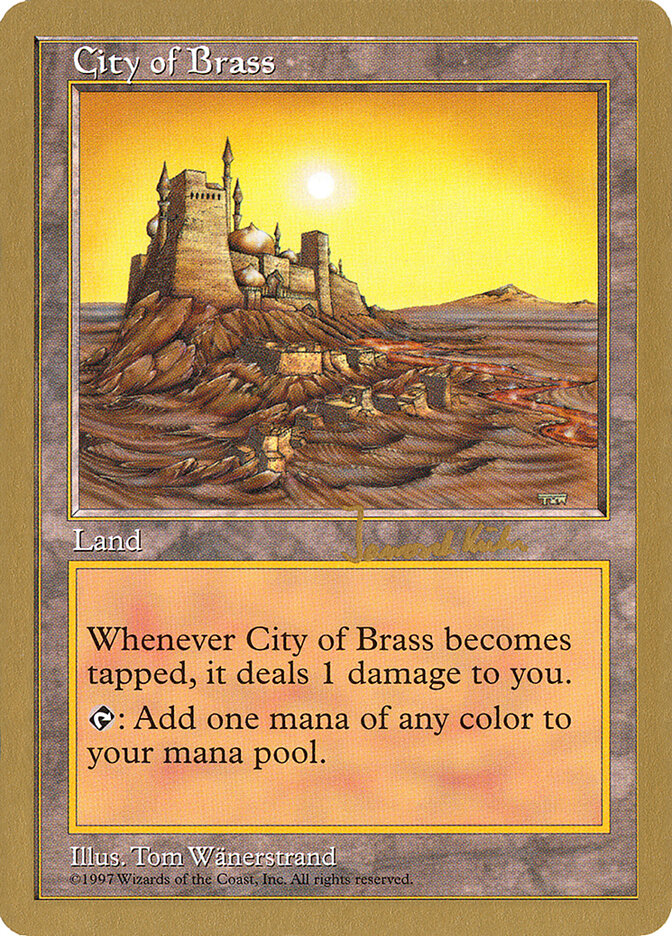 City of Brass — World Championship Decks 1997 jk413/131
