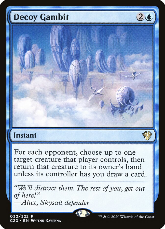 Decoy Gambit — Commander 2020 32/322