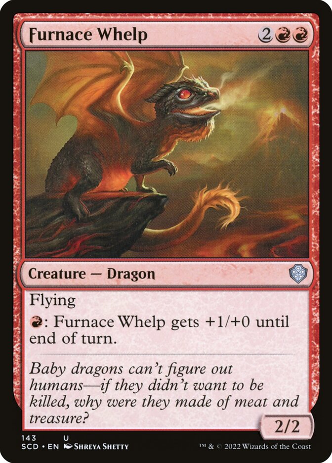 Furnace Whelp — Starter Commander Decks 143/352