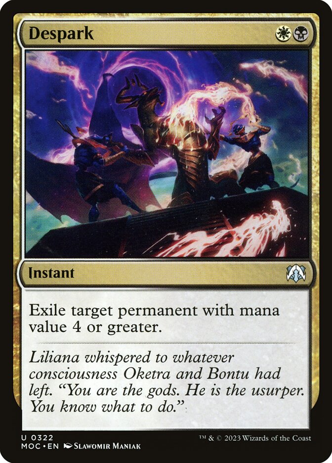 Despark — March of the Machine Commander 322/450