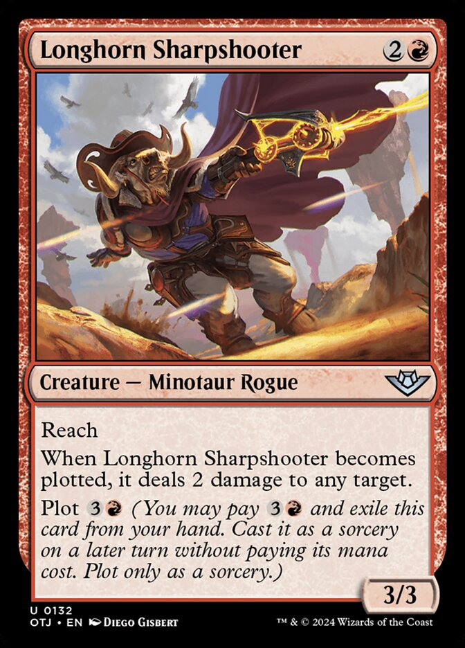 Longhorn Sharpshooter — Outlaws of Thunder Junction 132/374