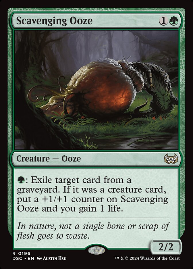 Scavenging Ooze — Duskmourn: House of Horror Commander 196/373