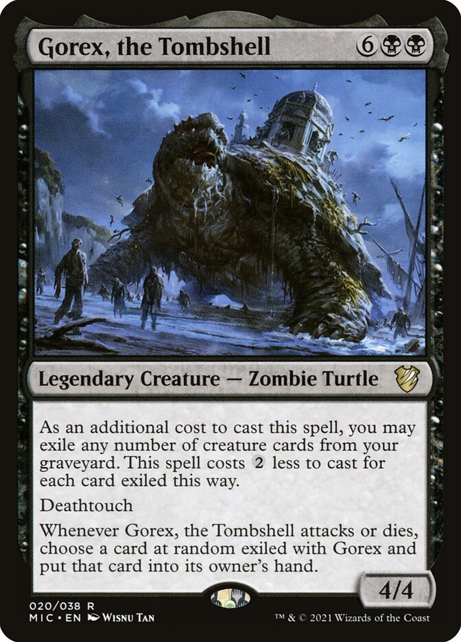Gorex, the Tombshell — Midnight Hunt Commander 20/187