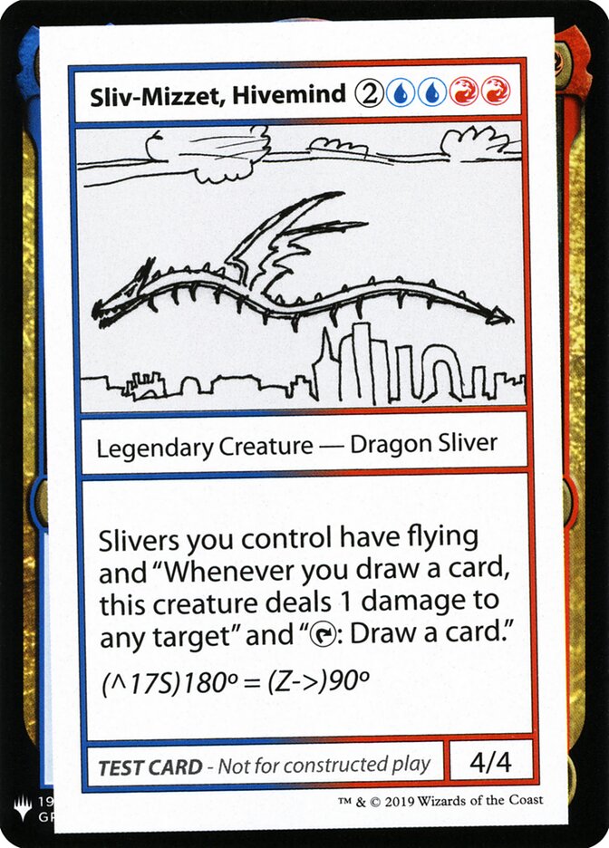 Sliv-Mizzet, Hivemind — Mystery Booster Playtest Cards 2019 99/121