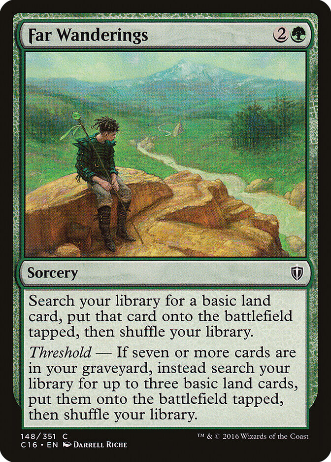 Far Wanderings — Commander 2016 148/351
