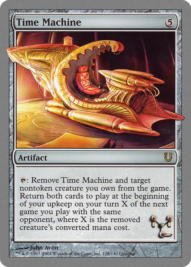 Time Machine — Unhinged 128/168