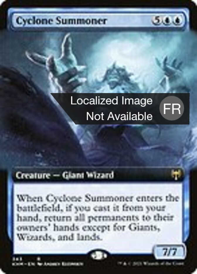 Invocateur de cyclone — Kaldheim 343/425