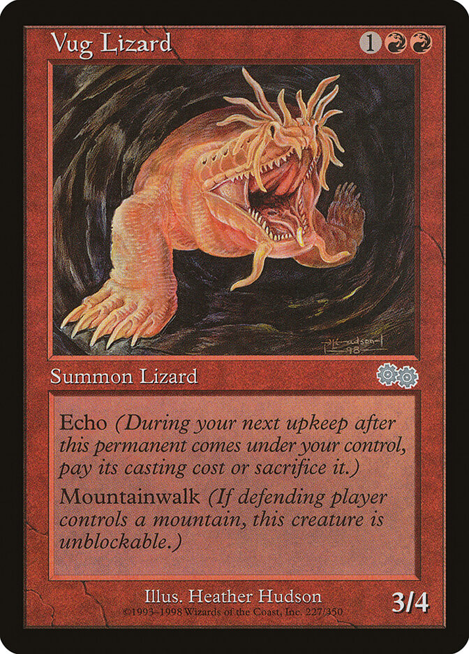 Vug Lizard — Urza's Saga 227/357
