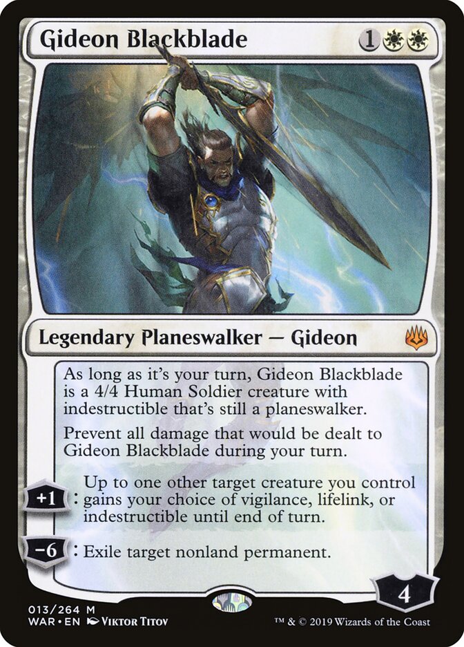 Gideon Blackblade — War of the Spark 13/312