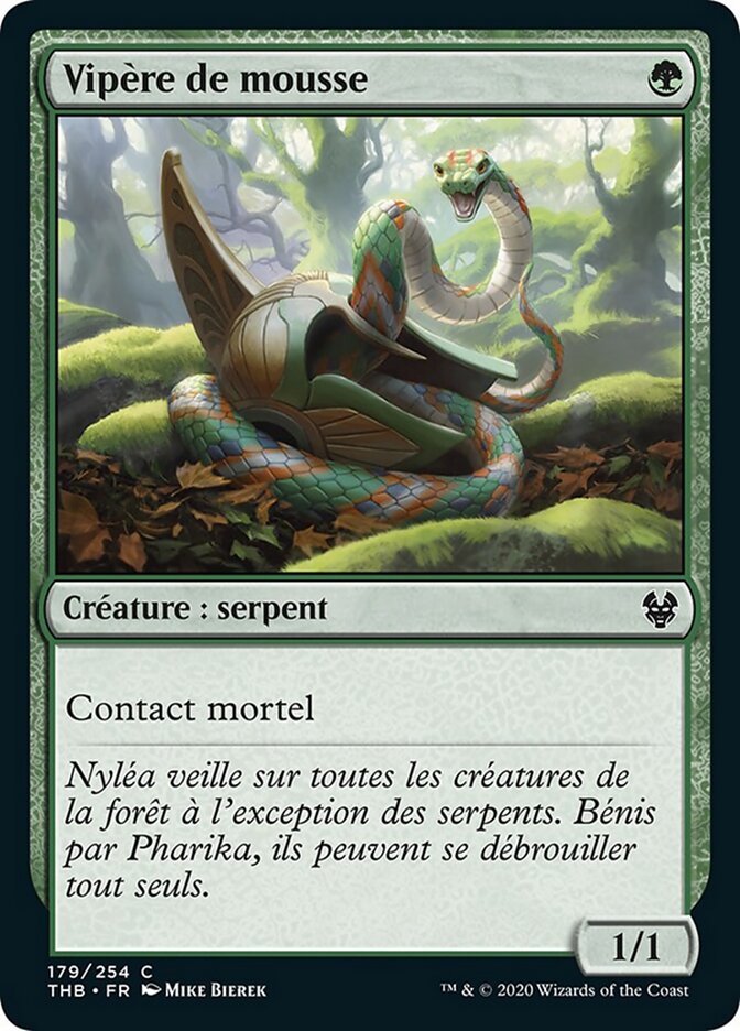 Vipère de mousse — Theros Beyond Death 179/358