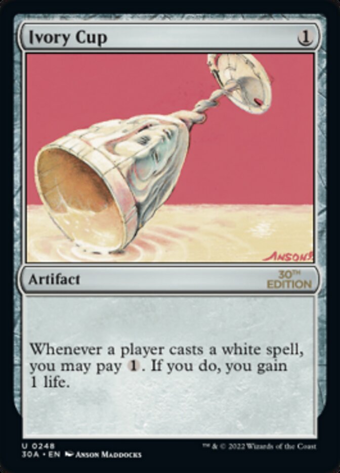 Ivory Cup — 30th Anniversary Edition 248/594