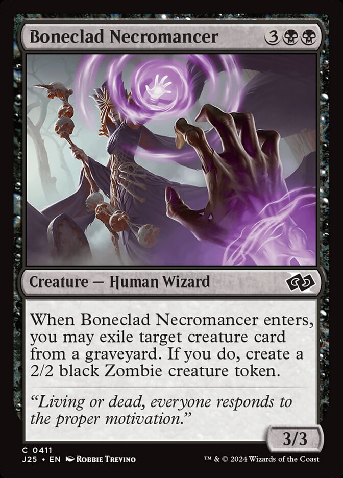 Boneclad Necromancer — Foundations Jumpstart 411/779