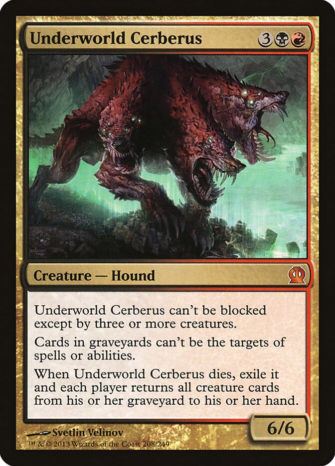 Underworld Cerberus — Theros 208/249