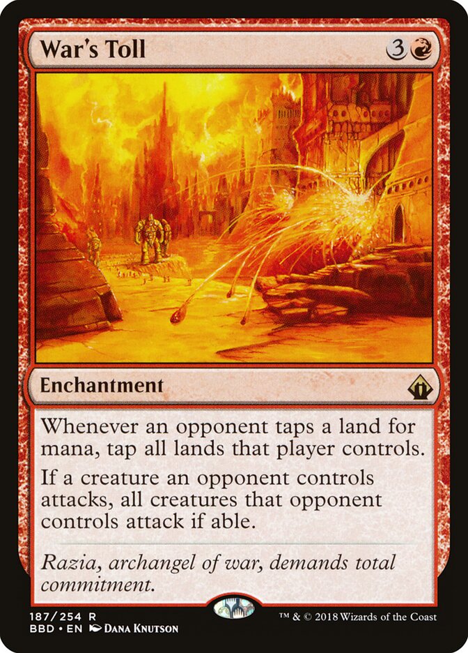 War's Toll — Battlebond 187/256