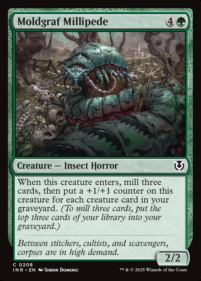 Moldgraf Millipede — Innistrad Remastered 208/495