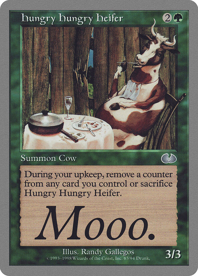 Hungry Hungry Heifer — Unglued 63/88