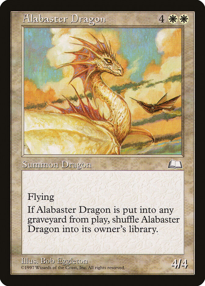 Alabaster Dragon — Weatherlight 2/167