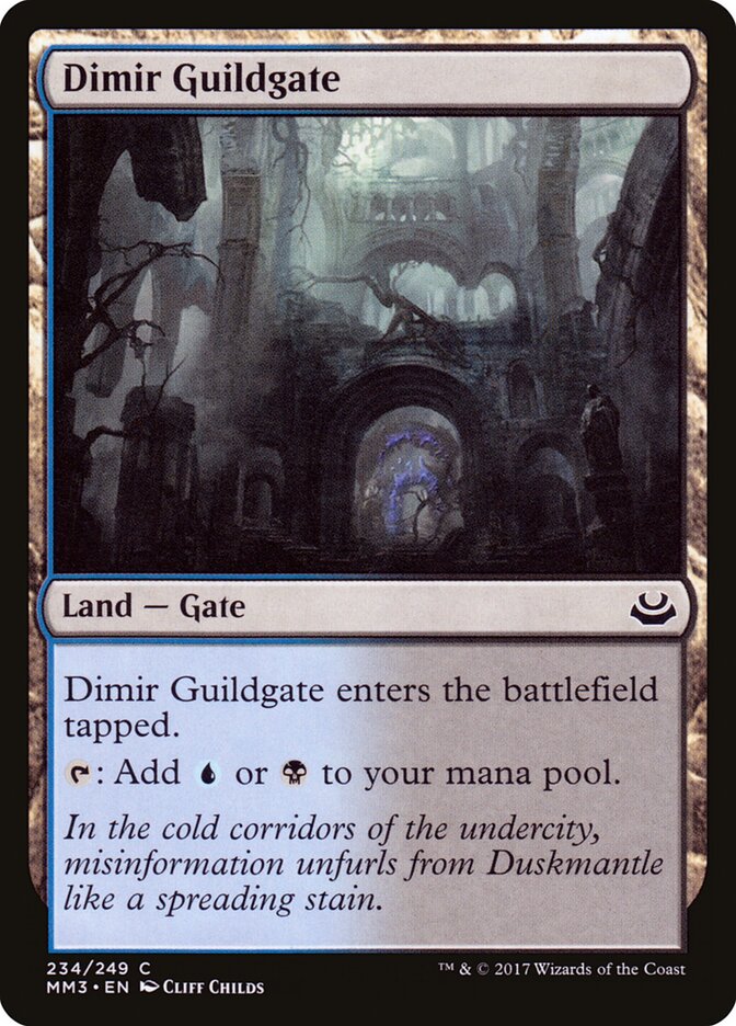 Dimir Guildgate — Modern Masters 2017 234/249
