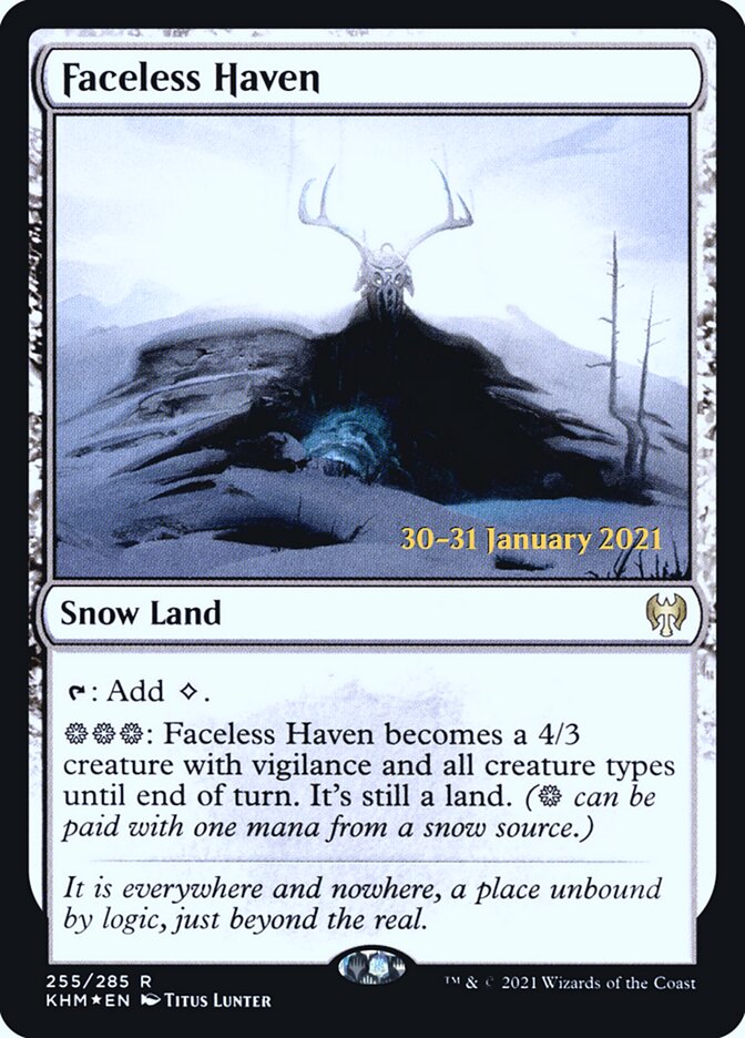 Faceless Haven — Kaldheim Promos 255s/158