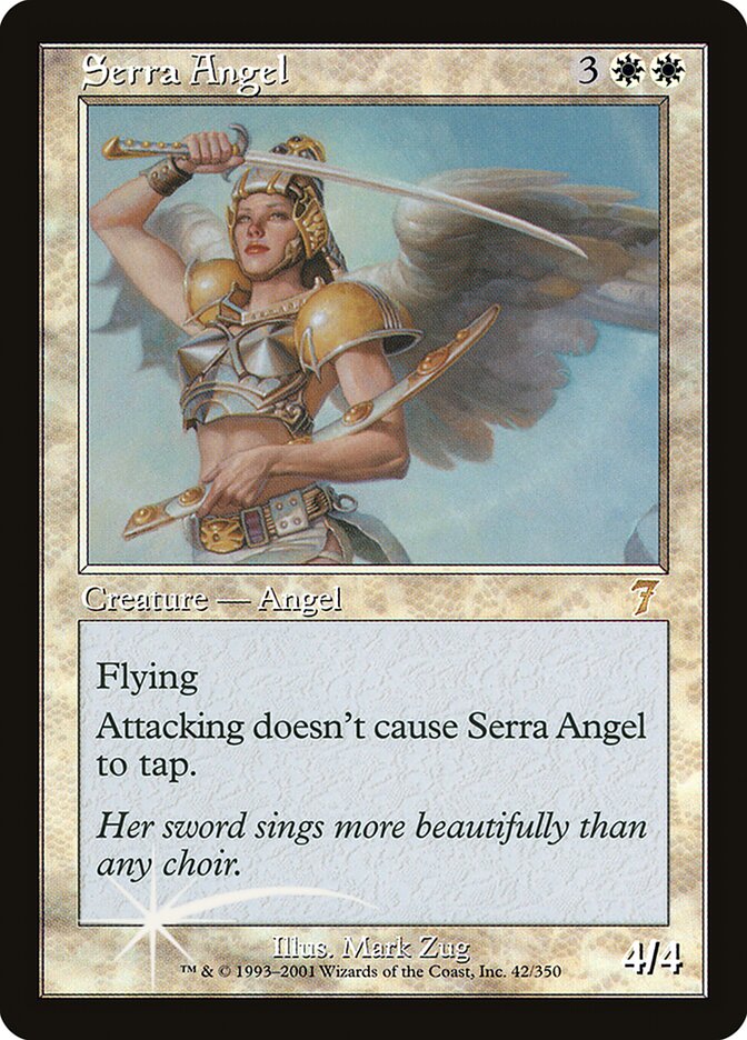 Serra Angel — Seventh Edition 42★/708