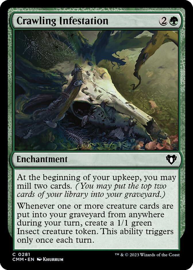 Crawling Infestation — Commander Masters 281/1067