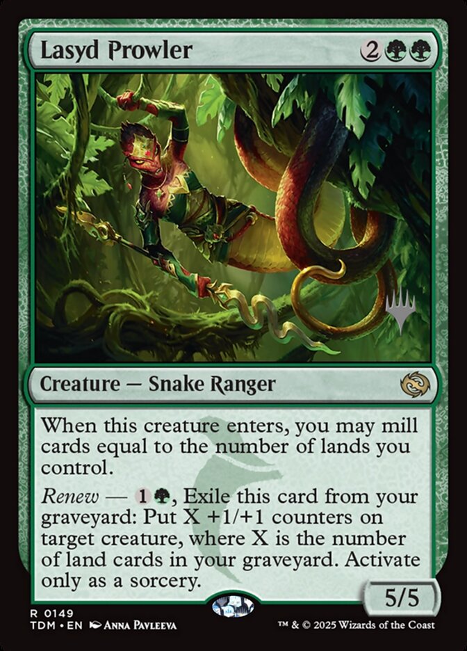 Lasyd Prowler — Tarkir: Dragonstorm Promos 149p/160