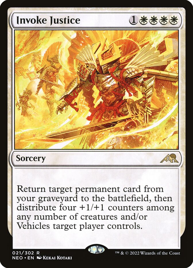 Invoke Justice — Kamigawa: Neon Dynasty 21/531