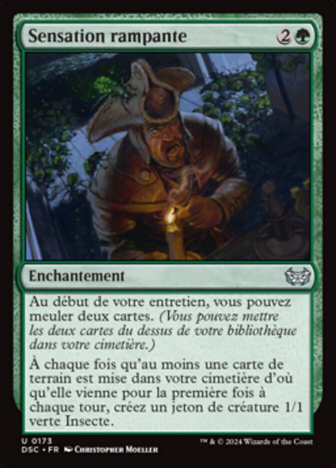 Sensation rampante — Duskmourn: House of Horror Commander 173/373