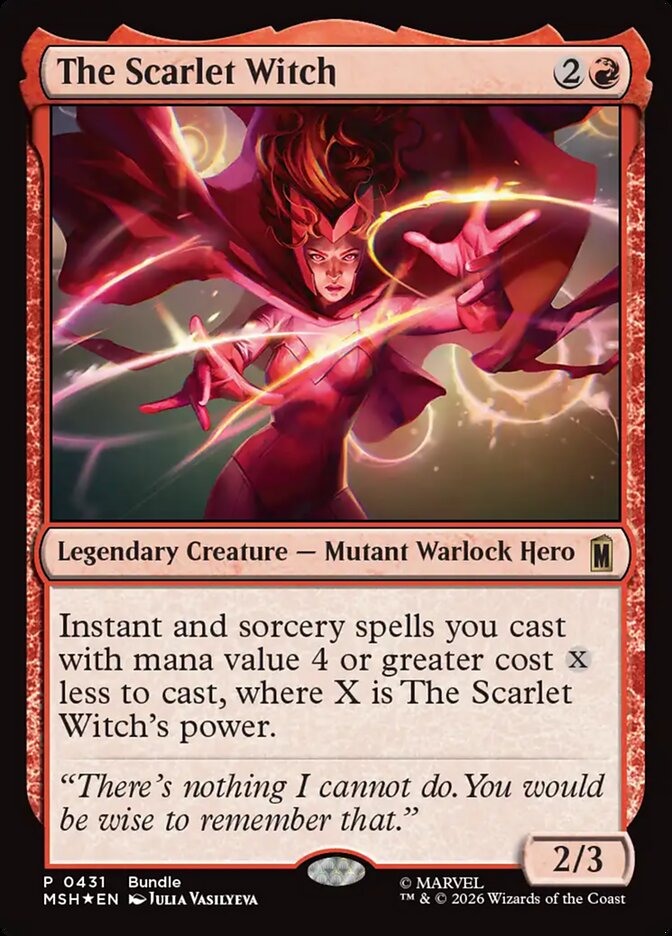 The Scarlet Witch — Marvel Super Heroes 431/453