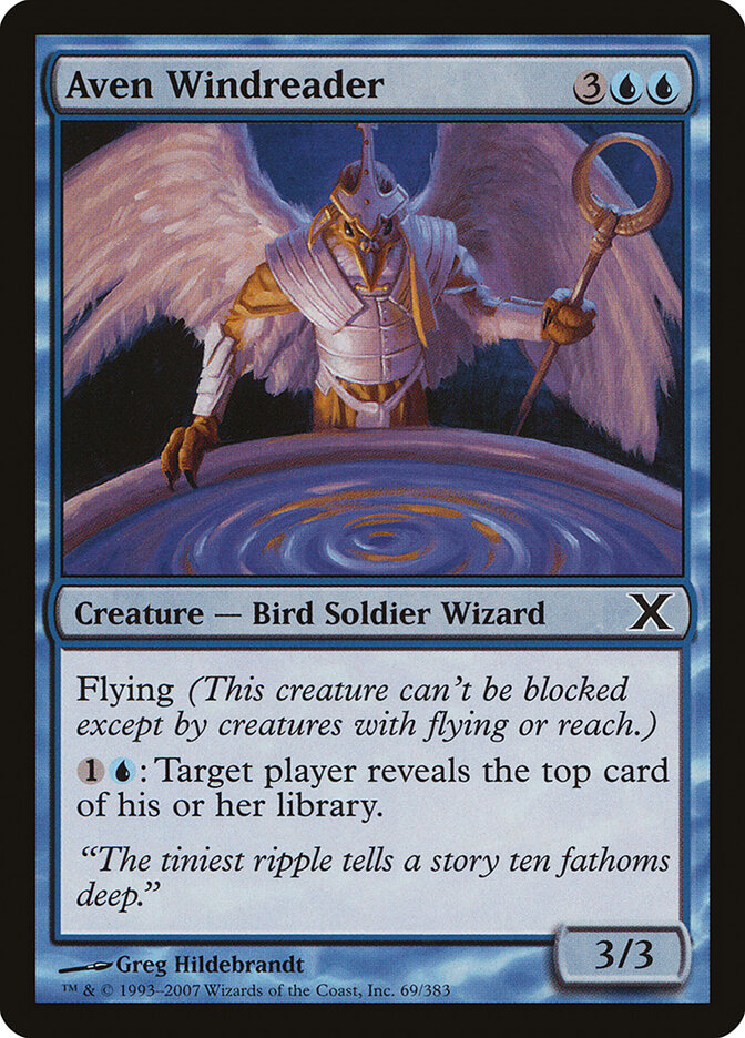 Aven Windreader — Tenth Edition 69/510