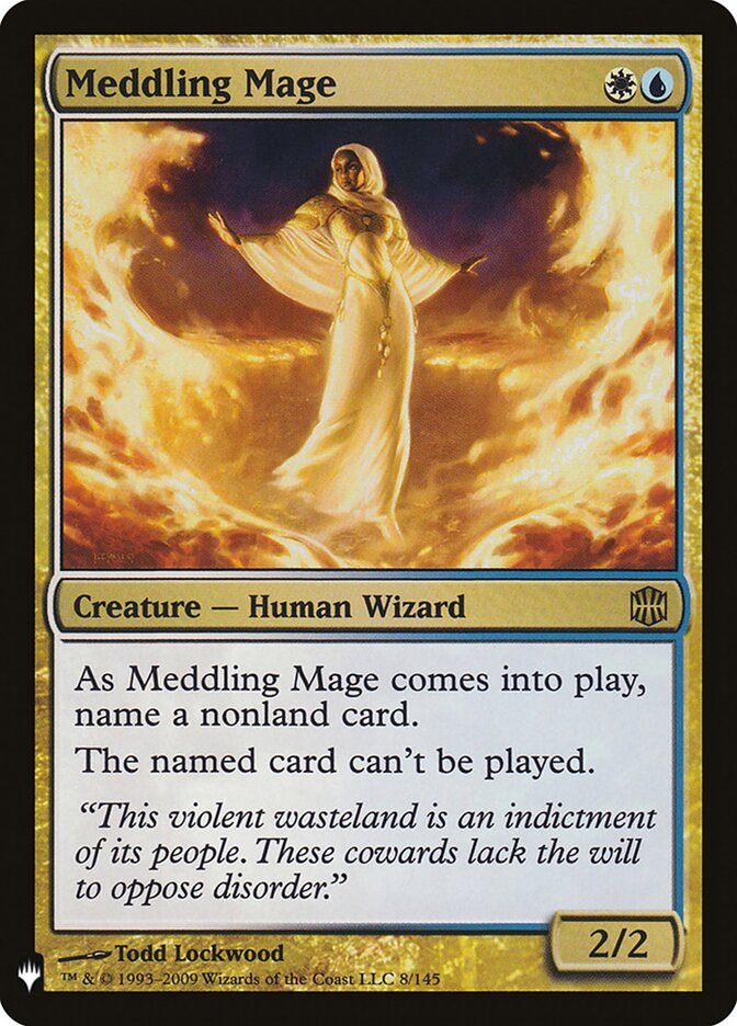 Meddling Mage — The List ARB-8/5581
