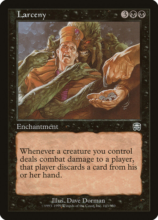 Larceny — Mercadian Masques 143/350