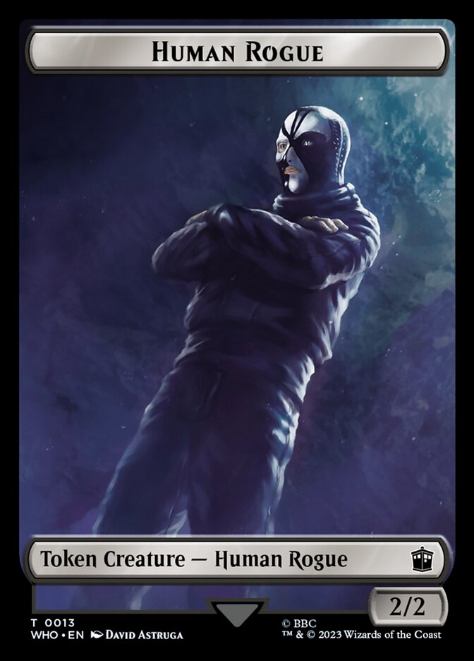 Human Rogue — Doctor Who Tokens 13/64
