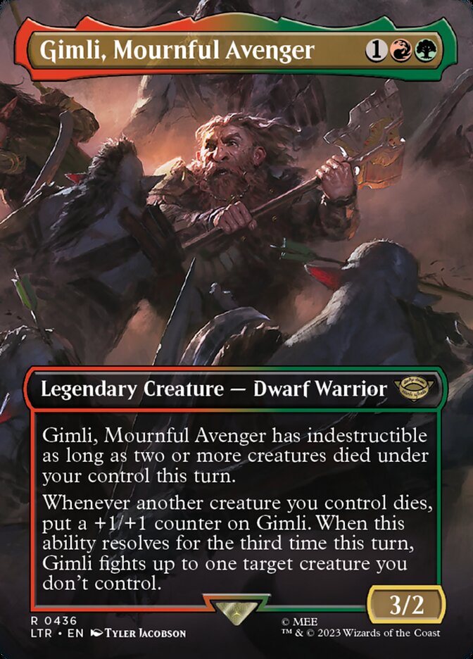 Gimli, Mournful Avenger — The Lord of the Rings: Tales of Middle-earth 436/856